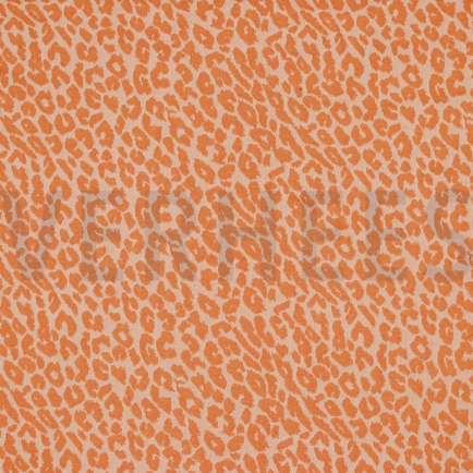 JACQUARD ANIMAL SKIN LIGHT SALMON/CORAL (hover)