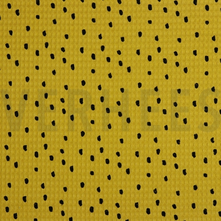 WAFFLE DOTS OCHRE (hover)