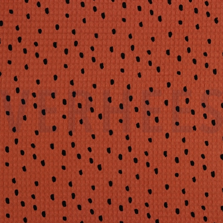 WAFFLE DOTS BRIQUE (hover)