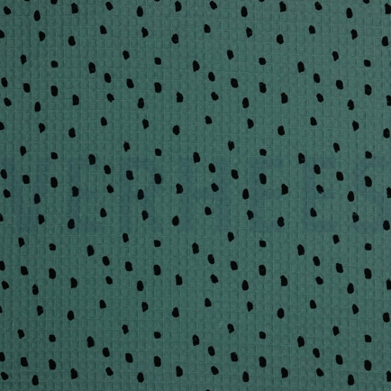 WAFFLE DOTS OLD GREEN (hover)