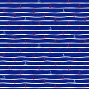 JERSEY GOTS MARITIME STRIPES COBALT (thumbnail)
