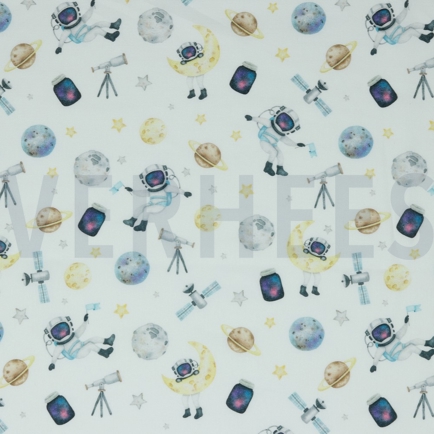 POPLIN DIGITAL SPACE WHITE (hover)