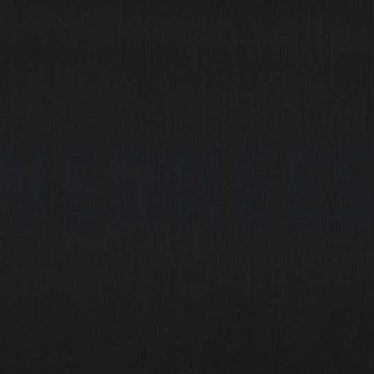 LEINEN VISKOSE CRINKLE SCHWARZ #7