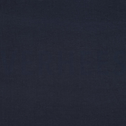 LINEN VISCOSE CRINKLE NAVY (hover)
