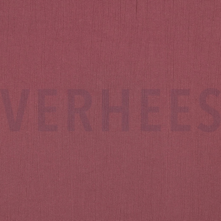 LINEN VISCOSE CRINKLE MULBERRY (hover)