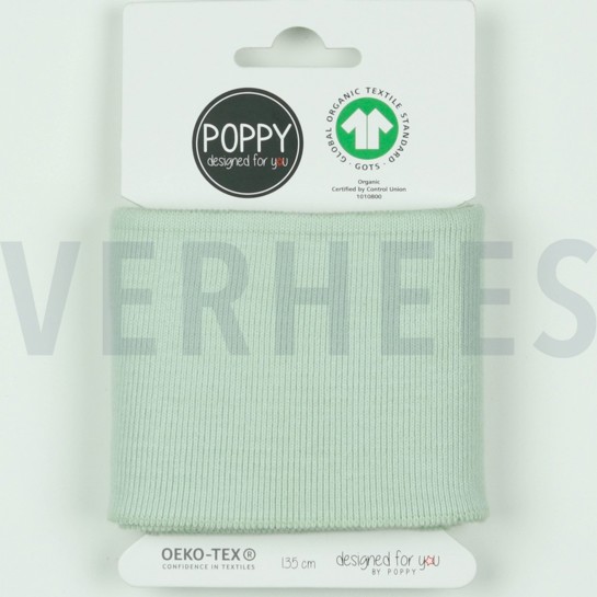 CUFFS GOTS 7CM LIGHT GREEN #7