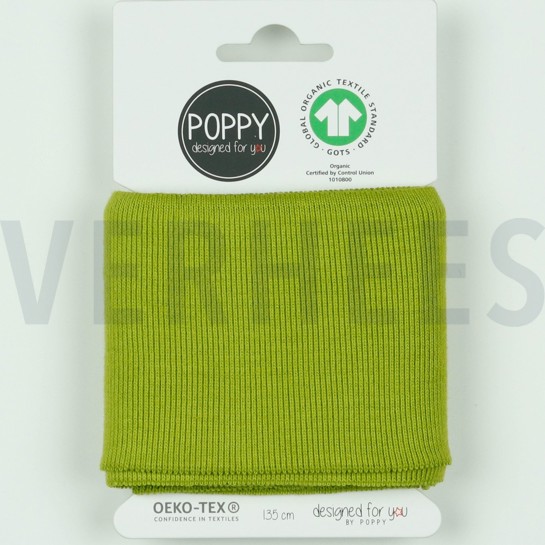 CUFFS GOTS 7CM LIME #7