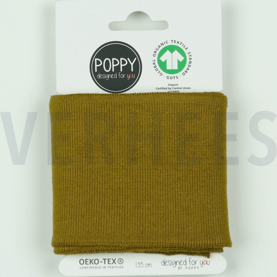CUFFS GOTS 7CM OLIVE #7
