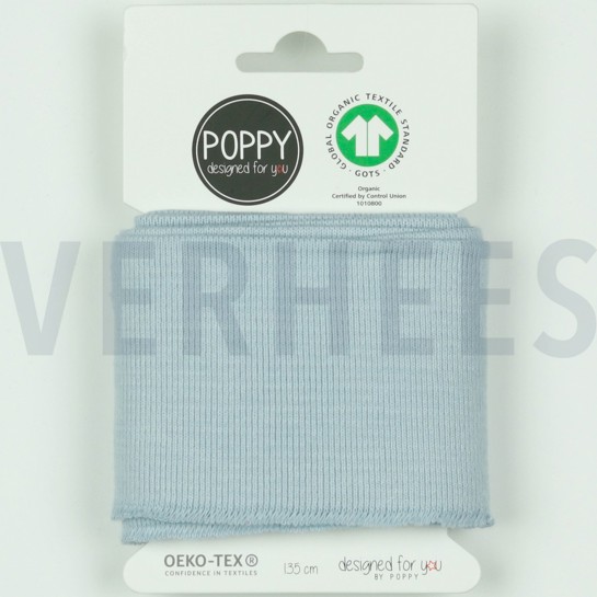 CUFFS GOTS 7CM BABY BLUE #7
