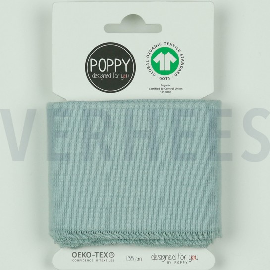 CUFFS GOTS 7CM LIGHT AQUA #7