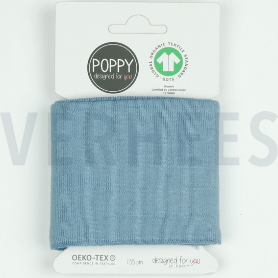 CUFFS GOTS 7CM BLUE SHADOW #7