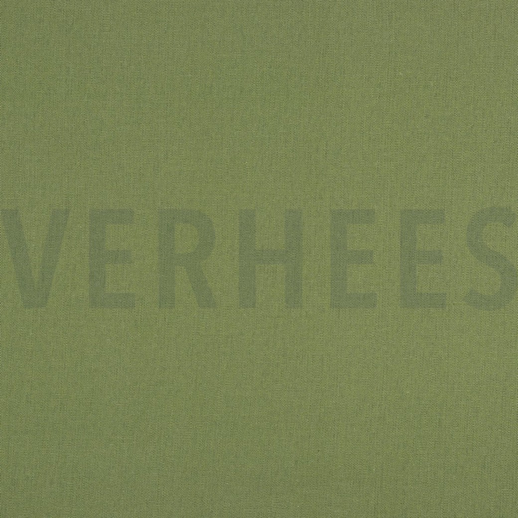 LINEN VISCOSE SPANDEX MOSS GREEN