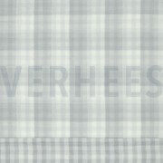 DOUBLE GAUZE DOUBLE SIDED CHECKS GREY (thumbnail)