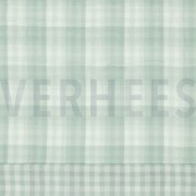 DOUBLE GAUZE DOUBLE SIDED CHECKS NILE (thumbnail)