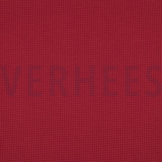 WAFFLE JERSEY GOTS BORDEAUX #7