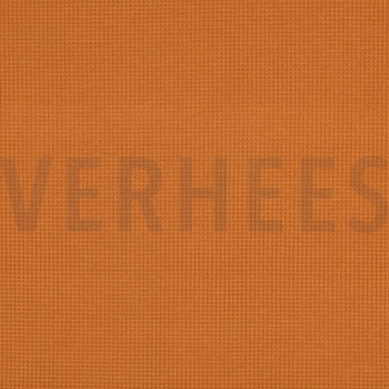 WAFFLE JERSEY GOTS BRIQUE #7