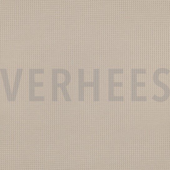 WAFFLE JERSEY GOTS LIGHT SAND #7