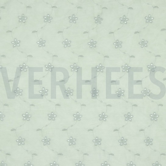 GEWASSEN EMBROIDERY GROEN #7