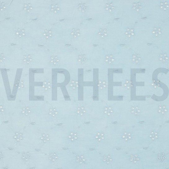 GEWASCHEN STICKEREI BLAU #7