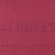 DOUBLE GAUZE FOIL CERISE (thumbnail)