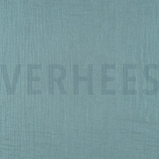 DOUBLE GAUZE FOLIE GROEN #7