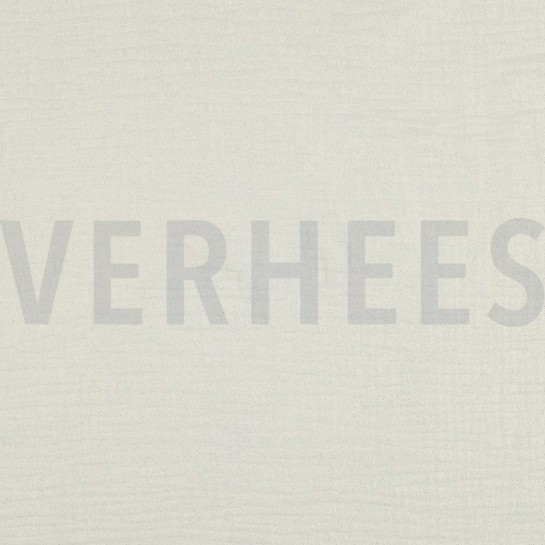 DOUBLE GAUZE FOIL ECRU #7