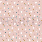 POPLIN LITTLE BIRDS POWDER (thumbnail)