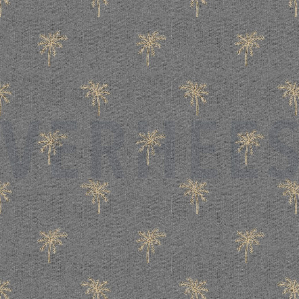 JERSEY PALMTREE ANTHRACITE MELANGE