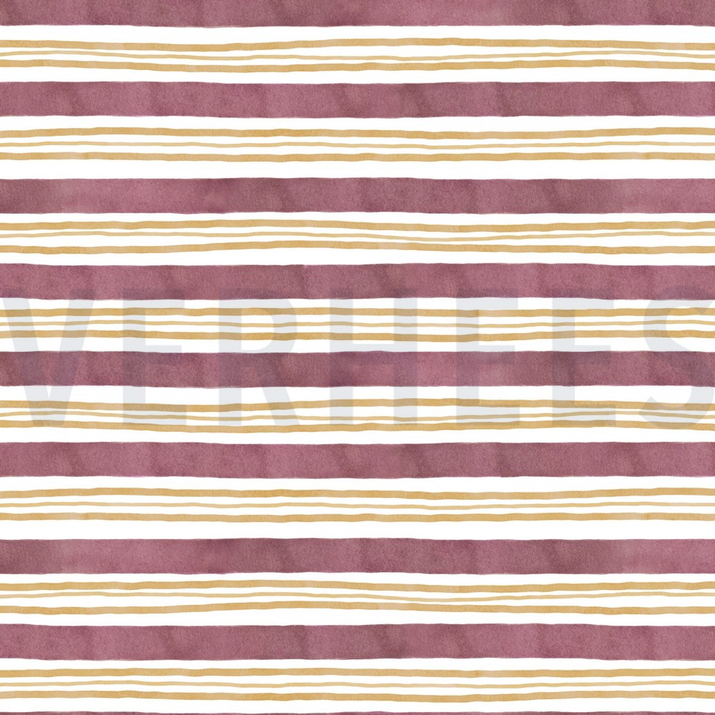 SWEAT DIGITAL STRIPES MAUVE
