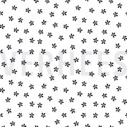 SOFT SWEAT SIMPLE FLOWERS WHITE (thumbnail)