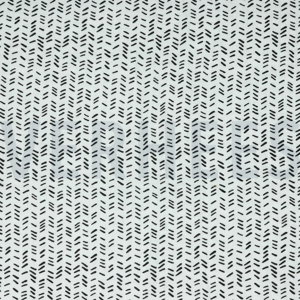 DOUBLE GAUZE STRIPES OFF WHITE