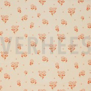 NICKY SMALL FLOWERS LIGHT SALMON (thumbnail)