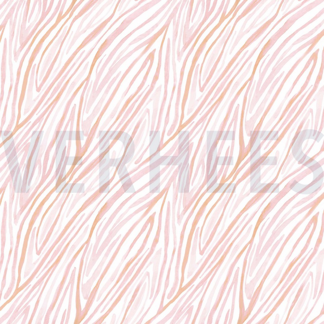 JERSEY DIGITAL ANIMAL SKIN WHITE / POWDER