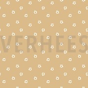 FRENCH TERRY FLOWERS SOFT YELLOW (thumbnail)