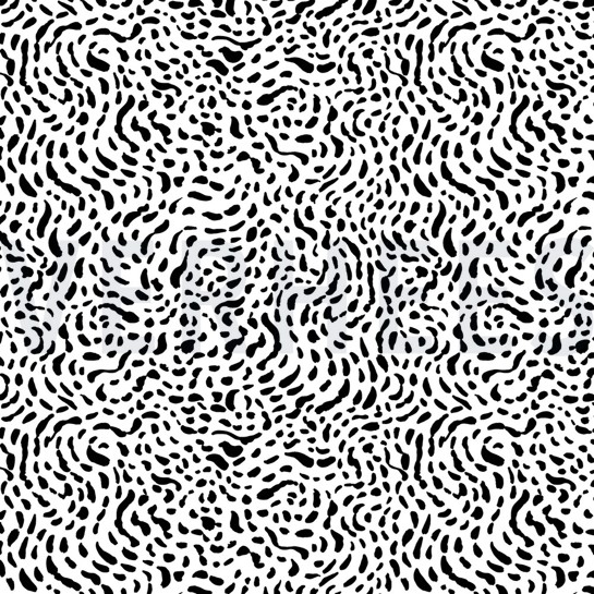 JERSEY DOTS AND SHAPES WHITE #7