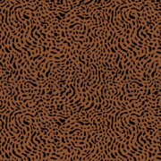 JERSEY DOTS AND SHAPES COGNAC (thumbnail)