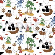JERSEY GOTS PIRATE ISLAND WHITE (thumbnail)