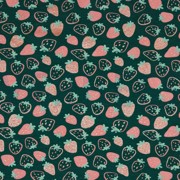 JERSEY GLITTER STRAWBERRY EMERALD (thumbnail)