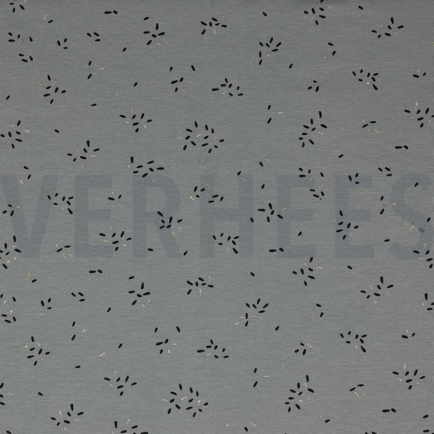 JERSEY GLITTER STRIPES ROCK GREY (hover)