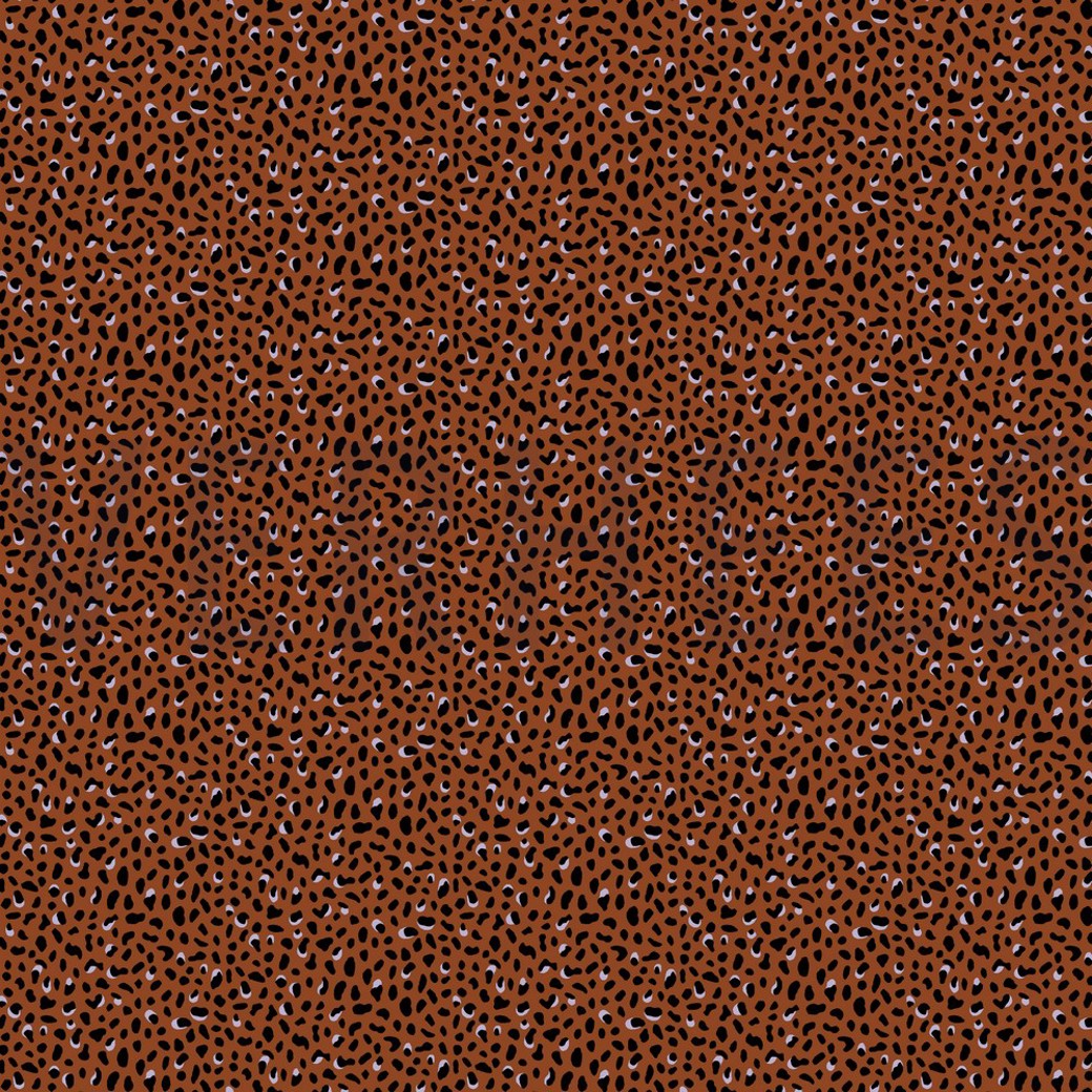 ROSELLA STRETCH SMALL ANIMAL SKIN BRIQUE