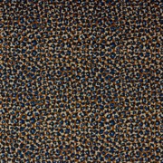 COTTON SATIN STRETCH ANIMAL SKIN RUST (thumbnail)
