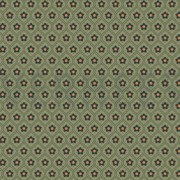 POPLIN FLOWERS MOSS GREEN (thumbnail)