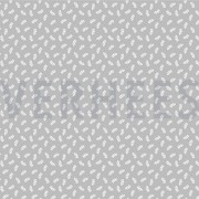 POPLIN LEAVES LIGHT GREY (thumbnail)