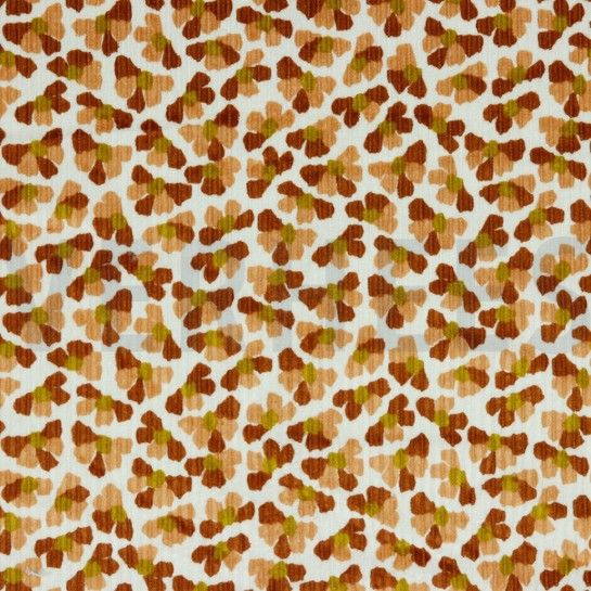 GEWASCHEN CORDUROY BLUME WEISS #7