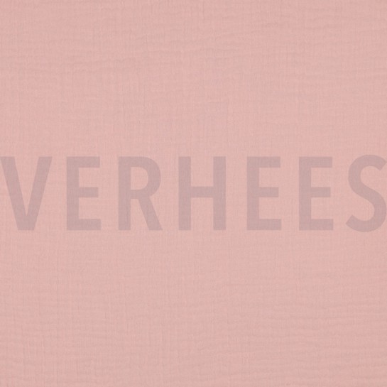 DOUBLE GAUZE LIGHT ROSE #7