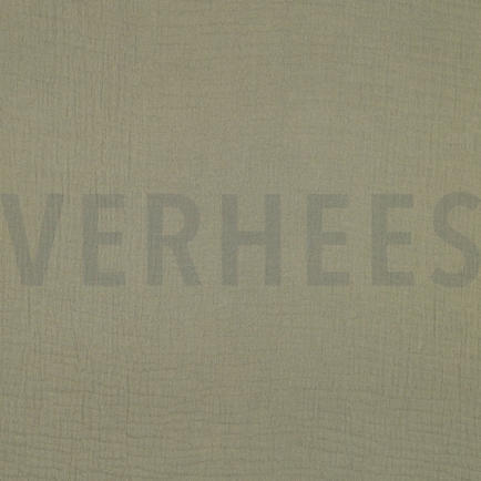 DOUBLE GAUZE MOSS GREEN (hover)