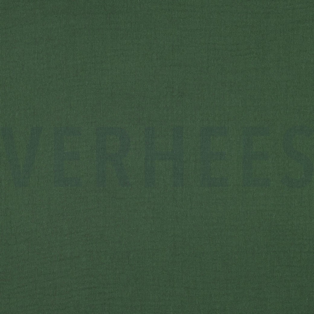 DOUBLE GAUZE DARK GREEN