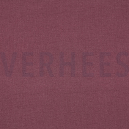 DOUBLE GAUZE AUBERGINE (hover)