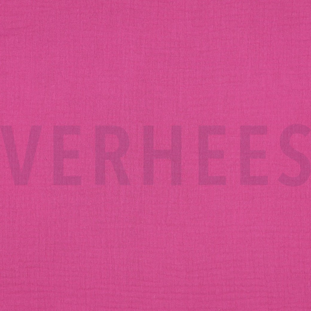 DOUBLE GAUZE CERISE