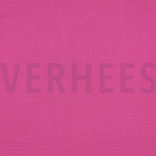 DOUBLE GAUZE CERISE #7